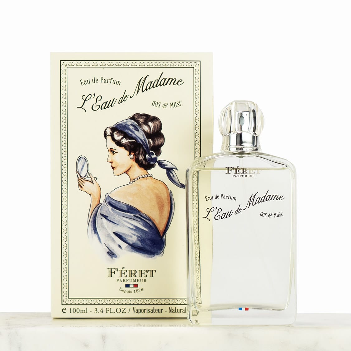 feret parfumeur eau de madame iris musc